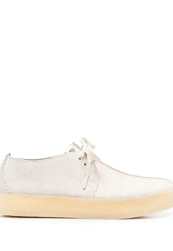Clarks Trek Cup mockaskor - Vit