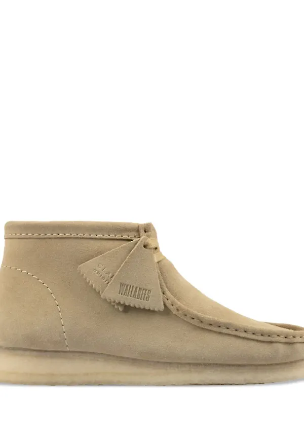 Clarks Wallabee Nubuck ökenkängor - Brun