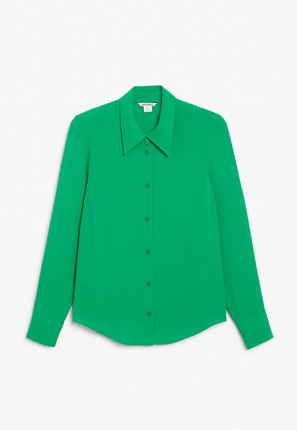 Classic button up shirt - Green