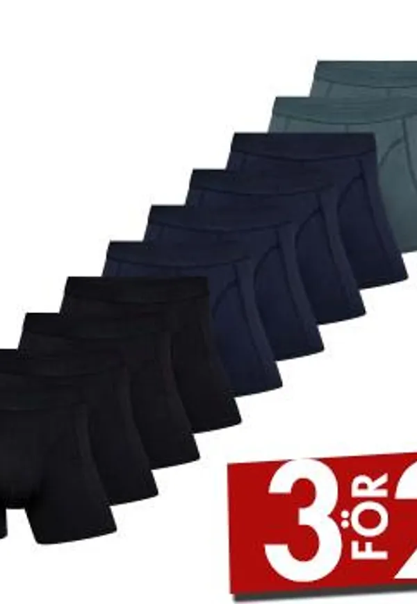 Claudio Kalsonger 10P Trunks Extra Flerfärgad Small Herr