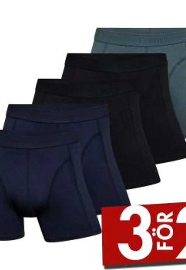 Claudio Kalsonger 5P Trunks Flerfärgad-2 3XL Herr