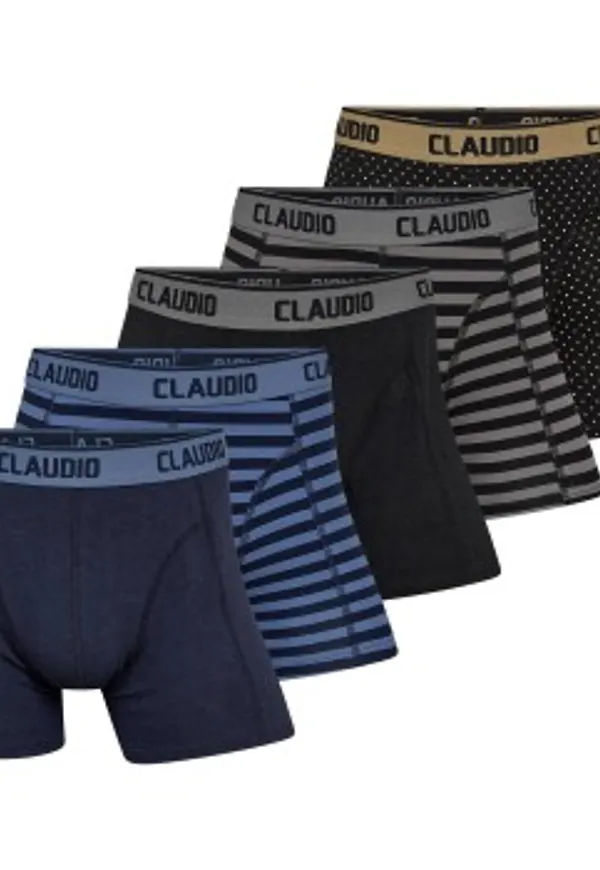 Claudio Kalsonger 5P Trunks Randig XX-Large Herr