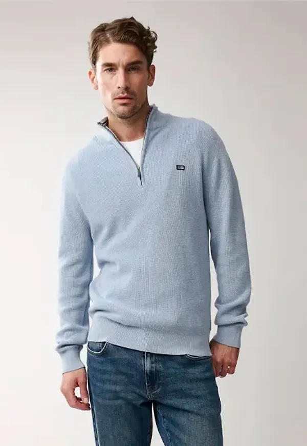 Clay Half Zip Sweater