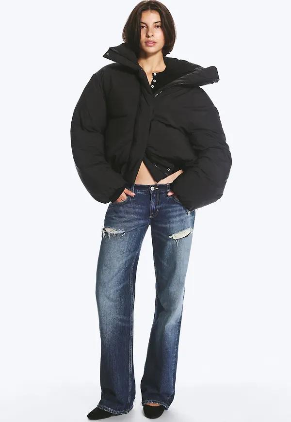 Clean puffer jacket