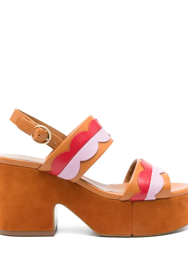 Clergerie Cloud sandaler 85 mm - Orange