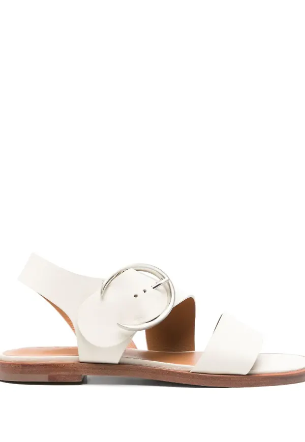 Clergerie Ilona platta sandaler - Neutral