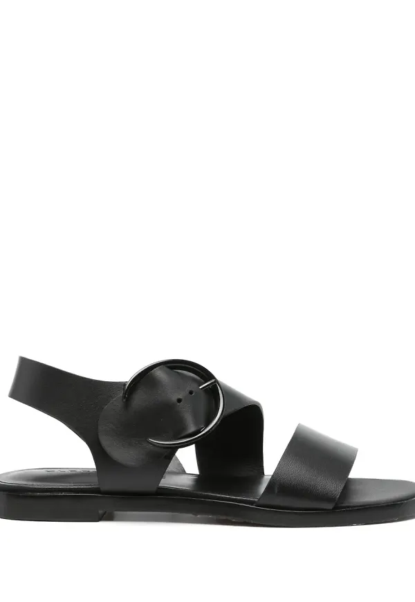 Clergerie Ilona platta sandaler - Svart