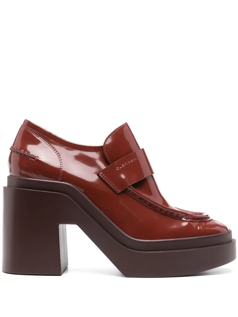 Clergerie Netta loafers 100 mm - Röd