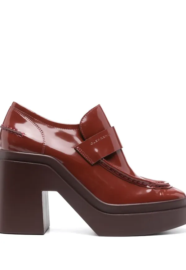 Clergerie Netta loafers 100 mm - Röd