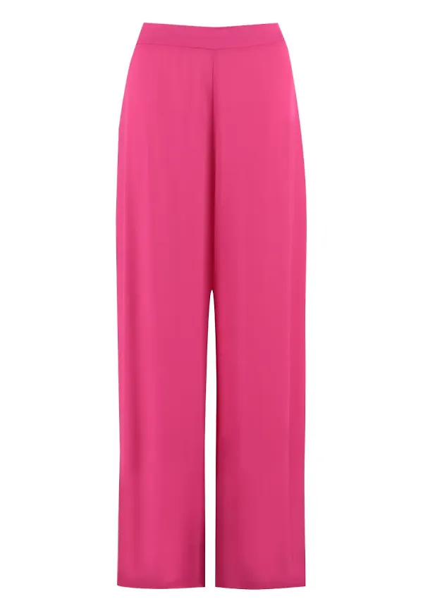 Clips byxor med elastisk midja - Rosa