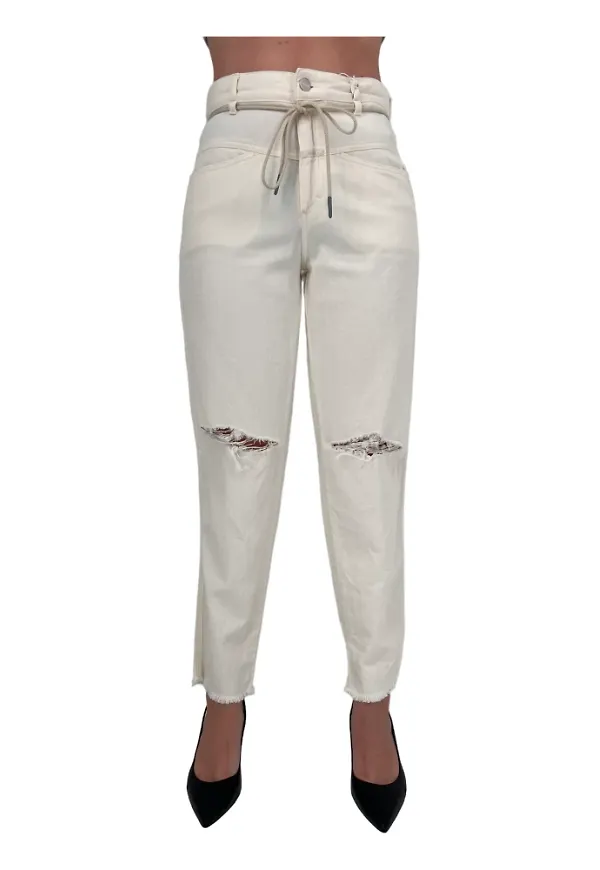 Closed Trousers Beige, Dam