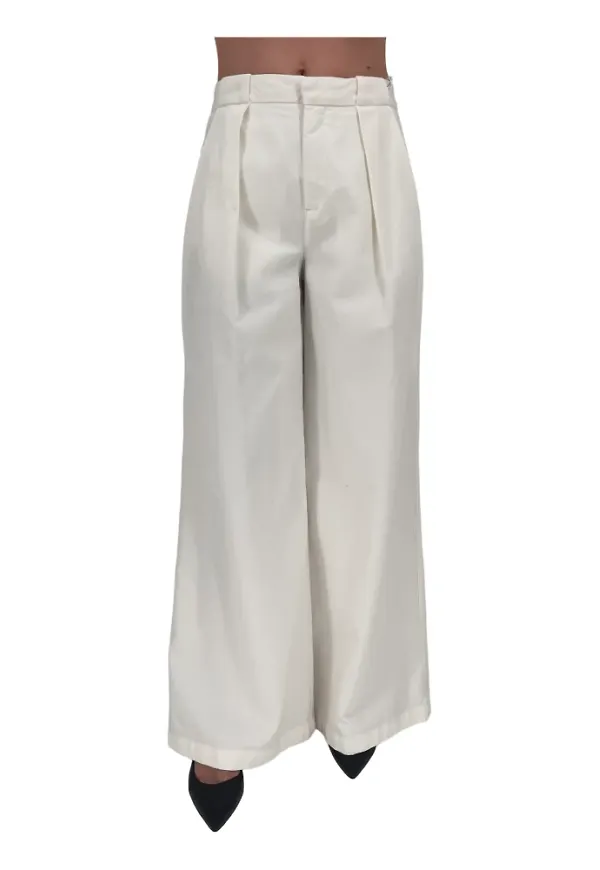 Closed Trousers Vit, Dam