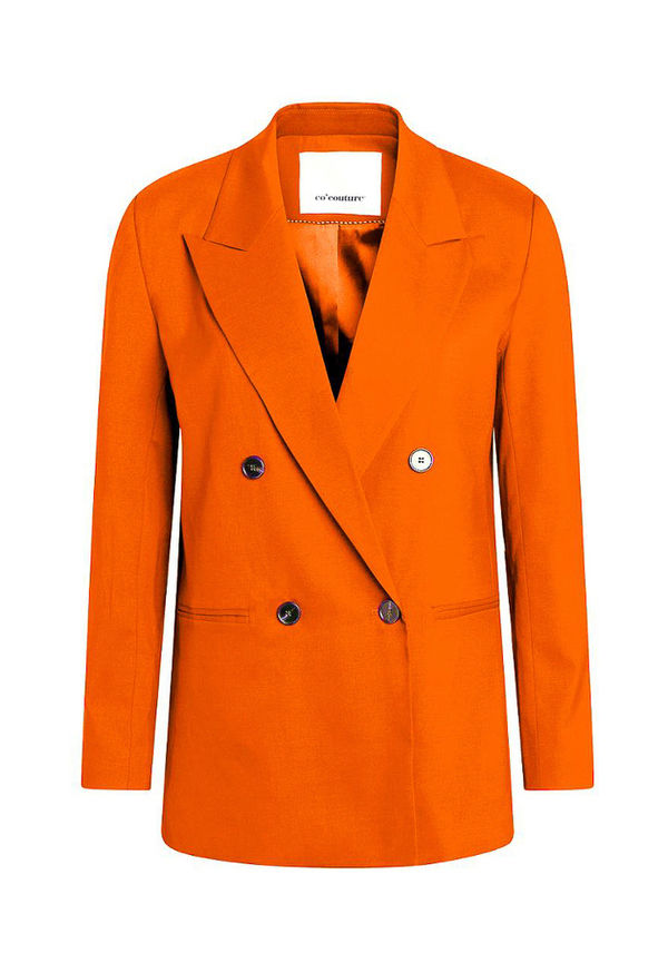 Co'Couture - Blazer - Orange - Dam - Storlek: L,M,Xs