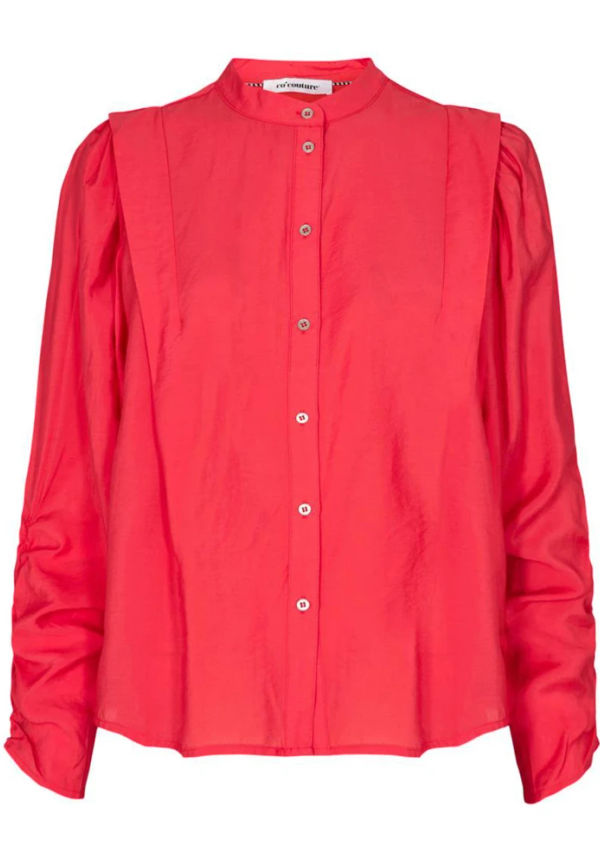 Co'Couture - Skjortor - Röd - Dam - Storlek: Xl,L,M,S