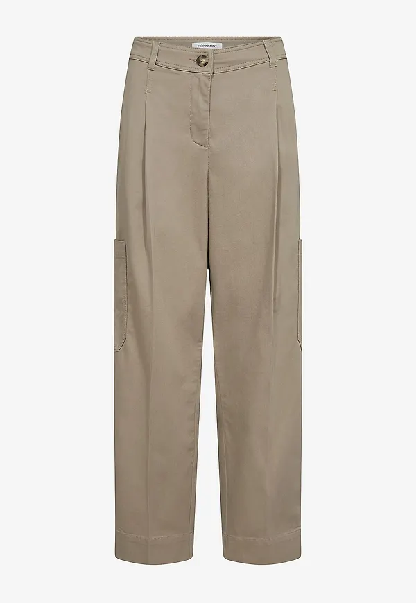 co'couture - Byxa Fardicc Cargo Chino - Beige