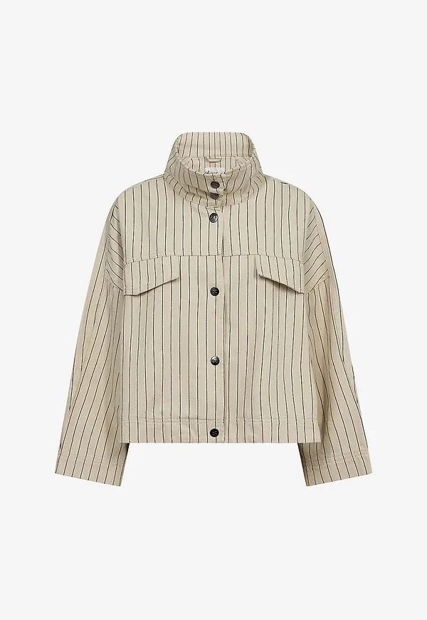co'couture - Jacka LightCC Pin Box Jacket - Beige