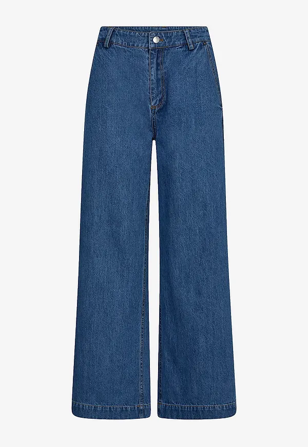 co’couture - Jeans DelinaCC Pant - Blå