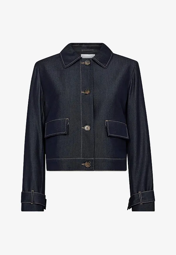 co'couture - Jeansjacka TerryCC - Blå
