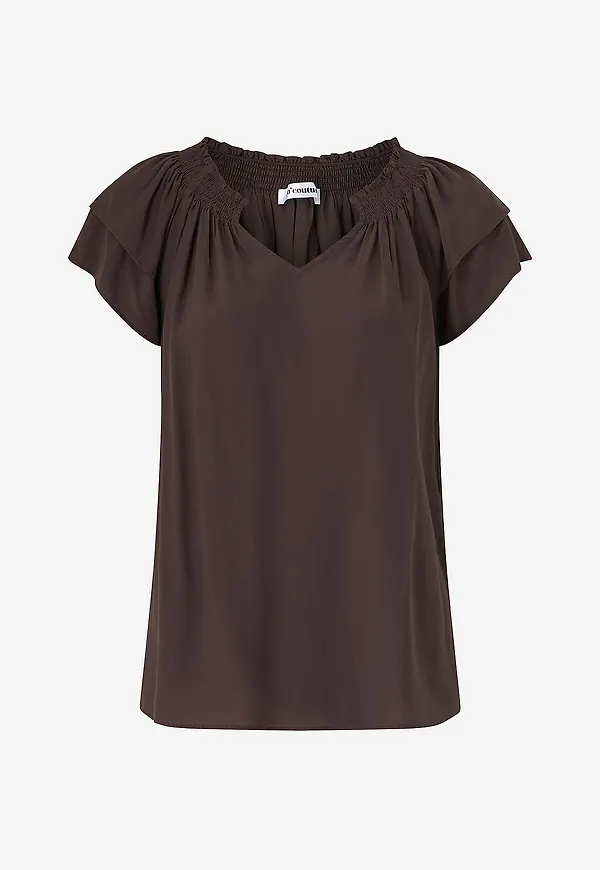 co’couture - Topp SunriseCC Top - Brun