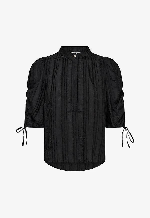 co'couture - Blus ccKesi - Svart