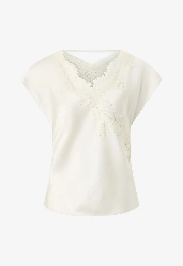 co'couture - Blus Iduncc Lace - Natur