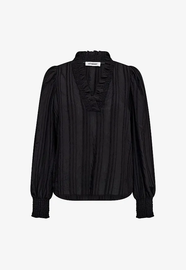 co'couture - Blus KesiCC V - Svart