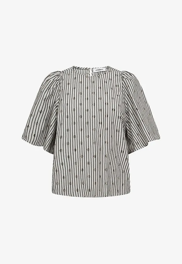 co'couture - Blus TrixieCC Dot - Grå