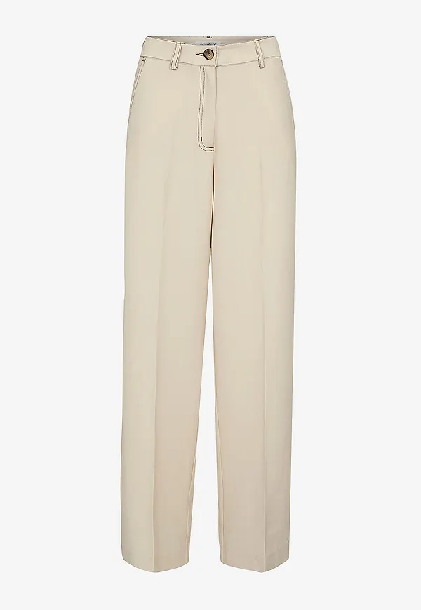 co’couture - Byxor TerryCC Denim - Natur
