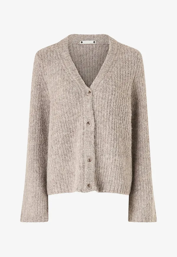 co'couture - Cardigan CharlieCC V-cardigan - Beige