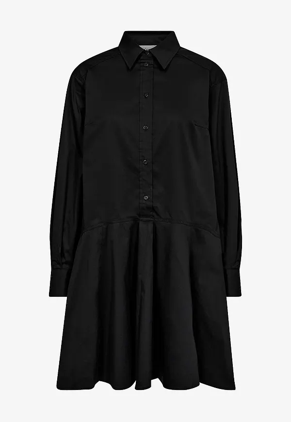 co’couture - Skjortklänning PoppyCC Shirt Dress - Svart