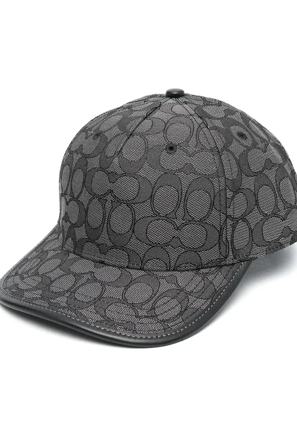 Coach keps med monogram - Svart