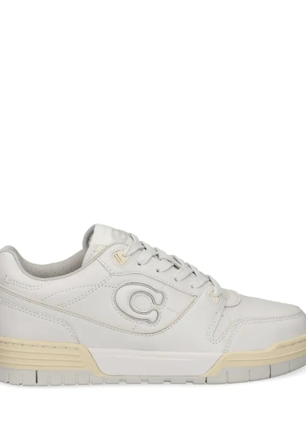 Coach lädersneakers - Vit