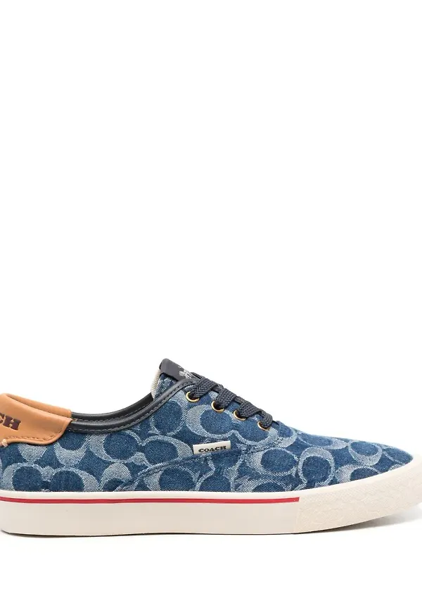 Coach träningsskor med monogram - Blå