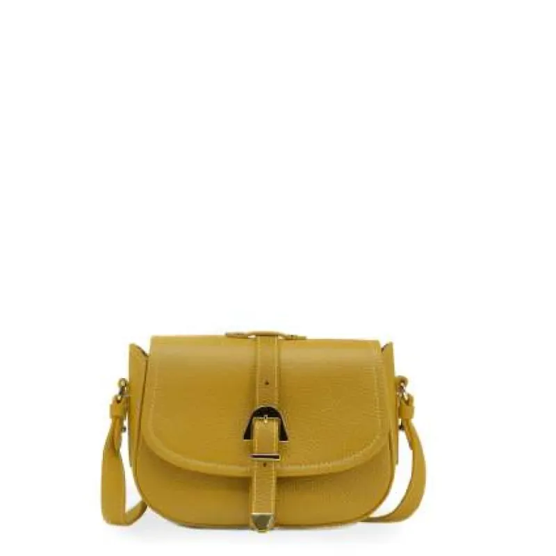 Coccinelle, Väska, Dam, ONE Size, Läder, Liten Citronella Läder Crossbody Väska