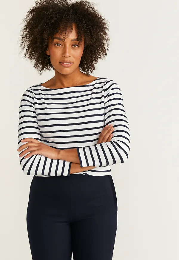 Collie striped top