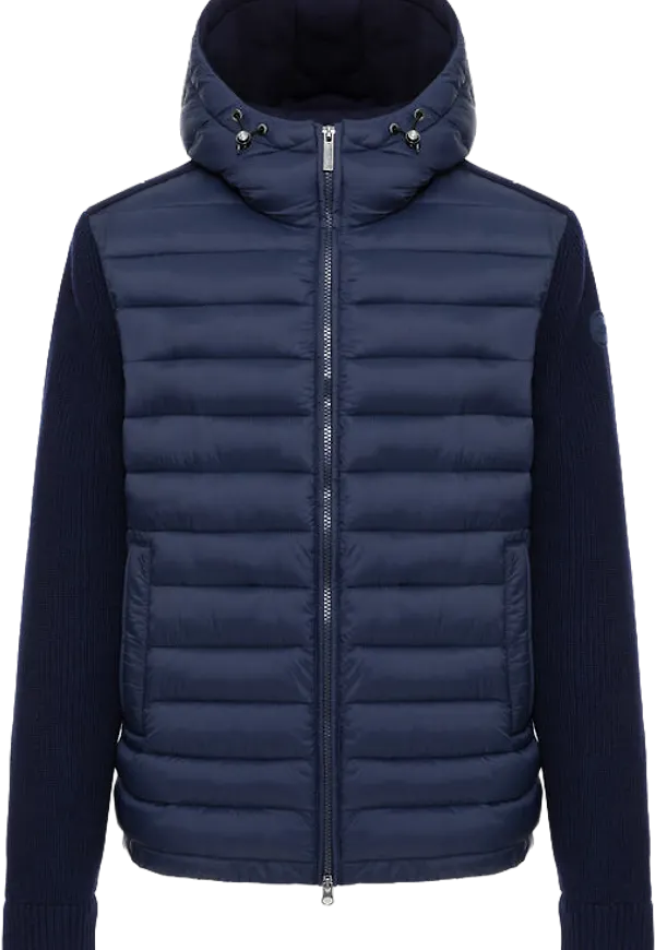Colmar Men´s Hybrid Hoodie Jacket Navy Blue