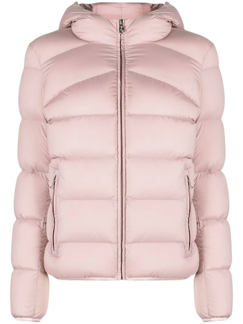 Colmar vadderad dunjacka med huva - Rosa