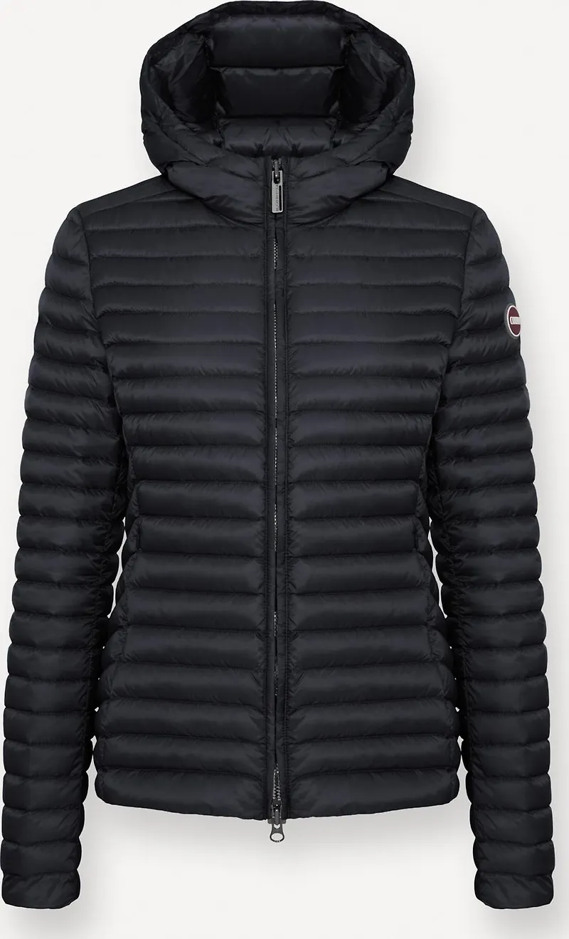 Colmar Women´s Light Down Jacket with Hood Black