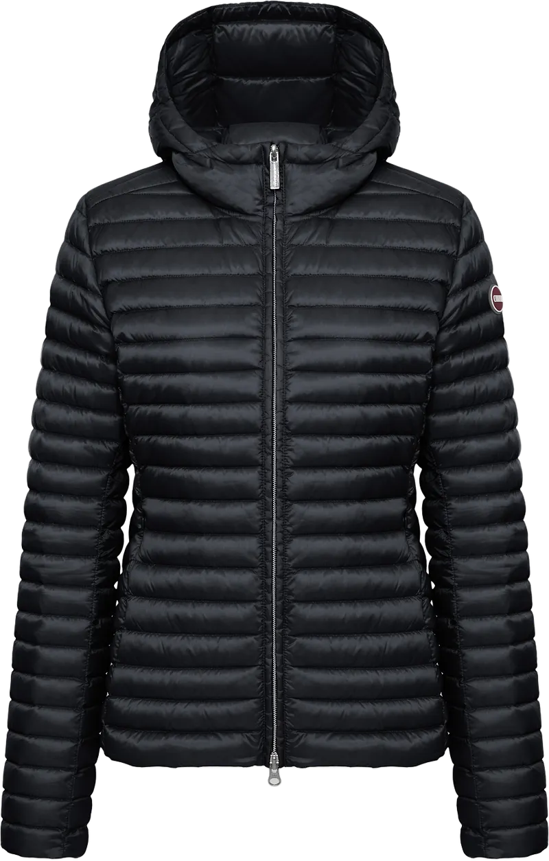 Colmar Women's Light Down Jacket With Hood Black