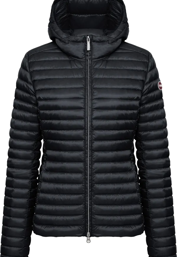 Colmar Women's Light Down Jacket With Hood Black