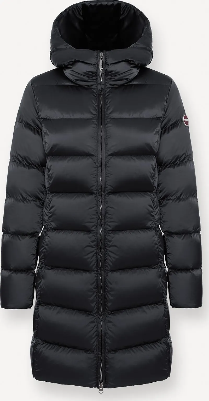 Colmar Women´s Long Down Jacket With Hood Black