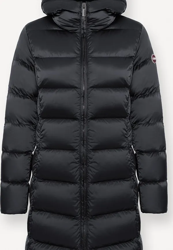 Colmar Women´s Long Down Jacket With Hood Black