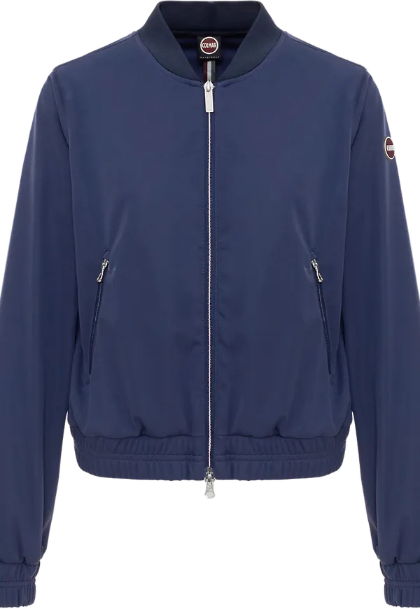 Colmar Women's Softshell Biker Jacket Navy Blue