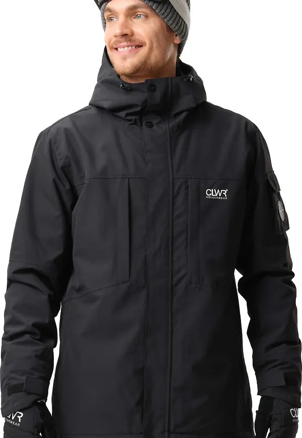 ColourWear Men's Eagle Jacket Black