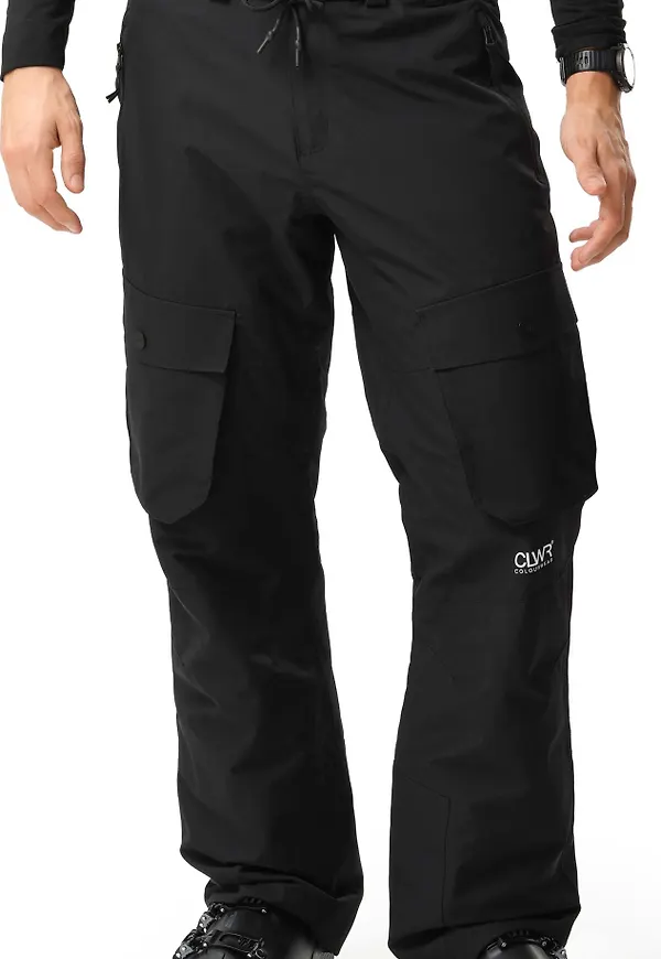 ColourWear Men's Flight Pants Black