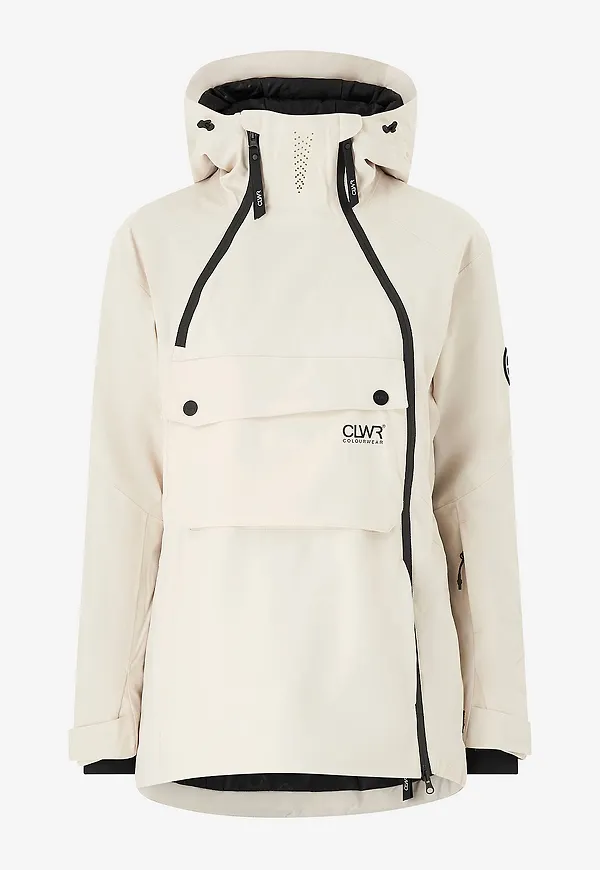 ColourWear - Snowboardjacka Cake Anorak - Vit