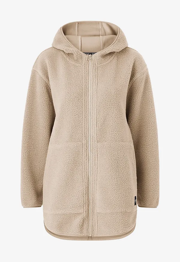ColourWear - Teddyjacka Oversize Pile - Beige
