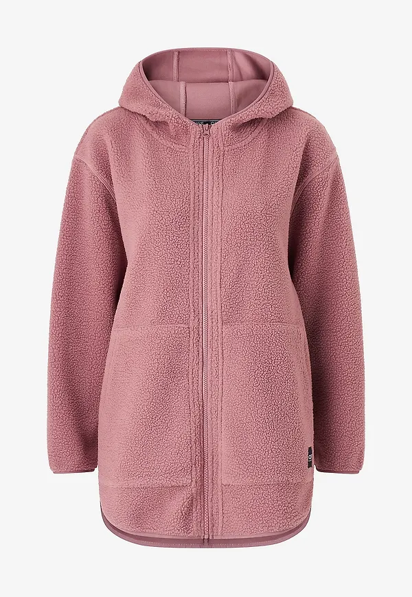ColourWear - Teddyjacka Oversize Pile - Rosa