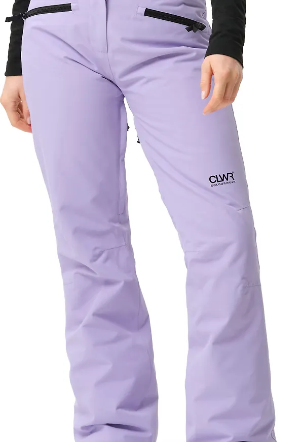 ColourWear Women's Cork Pant Purple