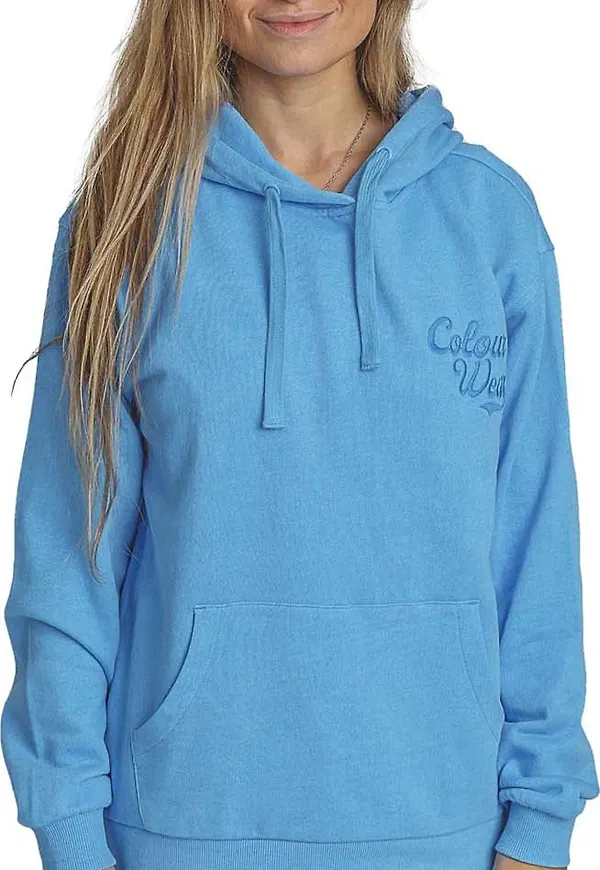 ColourWear Women's Ink Hood Light Blue